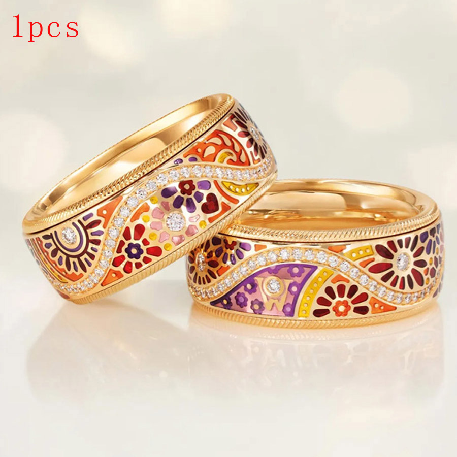 Photography Geometry - 1 pezzo, anello da donna con