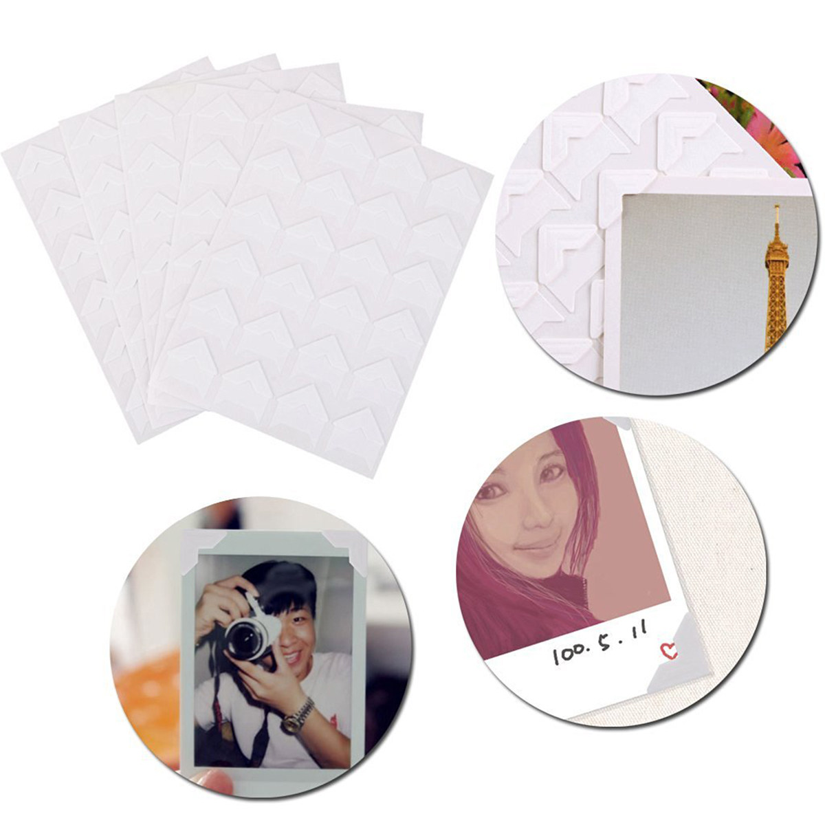 5 adesivi angolari in carta kr - Photography Cheat Sheet recensione e prezzo